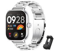 BDIG Cinturino in Metallo Compatibile con Xiaomi Redmi Watch 5/Xiaomi Mi Band 9 Pro, Senza Gap Cinturino di ricambio per Xiaomi Redmi Watch 4/Xiaomi Mi Band 8 Pro