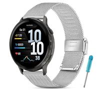BDIG Cinturino Metallo 22 mm per Redmi Watch 5 Active / 5 Lite & Garmin Venu 4 45 mm/3 45 mm/Forerunner 265/255/Amazfit Bip 6/Bip 5/Amazfit Balance 2,Regolabili Cinturini in Acciaio Inossidabile