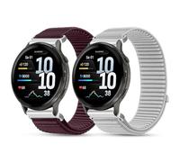 BDIG cinturino nylon elastico da 22 mm per Xiaomi Redmi Watch 5 Active/5 Lite/Garmin Venu 4 /Venu 3/Forerunner 255/265/Amazfit Bip 6/Bip 5/Amazfit Active Max/Balance 2/Balance