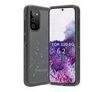 BDIG Custodia Impermeabile Samsung Galaxy S20, IP68 Certificato Waterproof Cover Slim Antiurto Antineve Antipolvere AntiGraffio Subacquea Caso Full Protezione Impermeabile Custodia per S20, 6.2"