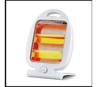 Bdit Accessori - Riscaldatore Elettrico al Quarzo 600W, Infrarossi a Basso Consumo, Torre Riscaldante per Interni, Tende, Bagno, Campeggio, Silenzioso e Portatile