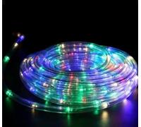 Bdit Tubo Luminoso Led Natale Natalizio colorato 20m RGB INTERNO O ESTERNO presepe
