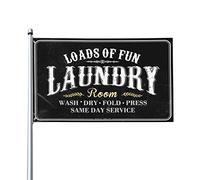 BDIX Bandiere per stanza ragazze lavanderia runner antiscivolo lavanderia bandiera roba stanza roba hippie Decor (152 x 244 cm)