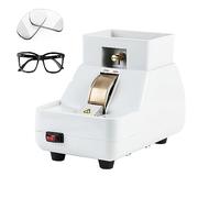 BDJSN Smerigliatrice per Lenti, Molatrice per Lenti Ottiche Manuale, Lucidatrice per Lenti Tre in Uno, Lucidatrice per Lenti con Lavandino/scanalatura a V Rimovibile, Diamante Largo 35 Mm