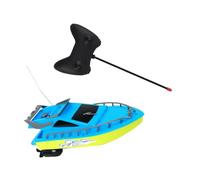 BDJXOZYH 1 Set RC Barche Da Corsa Funzionamento Semplice Streamline Telecomando Nave Durevole Leggero Potente Controllato A Mano Yacht Style 2, Blu