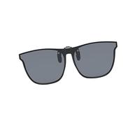 BDJXOZYH Occhiali da sole polarizzati con clip, lenti flip up, antiriflesso, per pesca e guida, colore nero