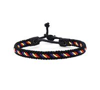 BDM Bracciale Repubblica. Bracciale Intrecciato Repubblica. Bracciale Regolabile con Bandiera repubblicana.