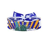 BDM - Braccialetti New York | NYPD, Statua della Libertà, harlerm, times square, wall street Manhattan Skyline | Viaggio NYC Regolabile - Modello 2