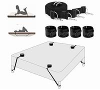 BDM Cinghia da letto con cinturino da polso e cinturino alla caviglia Sport Comodo letto da donna