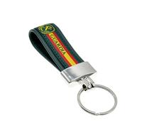 BDM Portachiavi Guardia Civil in pelle verde con bandiera Spagna, appendiborsa, ideale per te o come regalo.