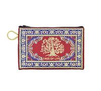 BDM - Portamonete con Cerniera in Tessuto Turco, Albero della Vita. - Modelo 6