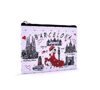 BDM Portamonete di Barcellona, Portafoglio Parco Guell, Vari Modelli di Ricordi di Viaggio, Sagrada Familia, Mosaico Gaudí, Souvenir Barcellona, Modello 6, Standart