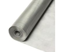 BDMRY Rete metallica intrecciata in acciaio inossidabile 304, schermo fine da 80 maglie, rete per finestre, rotolo di rete di sicurezza sostitutivo per balconi, verande 1x6m