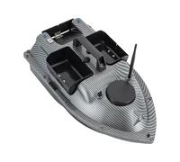 Bdneygtyr Mangiatoia con GPS a 16 punti, barca RC con batteria da 2 x 5200 mAh e portata di 600 m, barca da pesca con motore, 90 minuti di autonomia per esca precisa, barca con luce notturna a LED