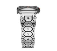 BDNJN Per Samsung Galaxy Watch Ultra Strap 47mm Accessori Sport Bracciale Per Galaxy Watch 7 Ultra Titan Acciaio Inox Metallo Acciaio Cinturini