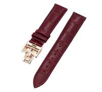 BDPRZGHGL 22mm Double-sided Bands VC Watch Strap For Men And Women Cow Leather Bracelets