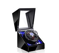 BDPRZGHGL Caricaorologi per lampadario Caricaorologi per 2 orologi automatici, con luce, arresto automatico sul coperchio aperto e 5 modalità operative (a A) Lampadario