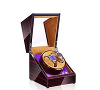 BDPRZGHGL Caricaorologi per lampadario Caricaorologi per 2 orologi automatici, con luce, arresto automatico sul coperchio aperto e 5 modalità operative (a A) Lampadario