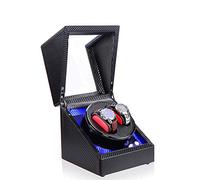 BDPRZGHGL Caricaorologi per lampadario Caricaorologi per 2 orologi automatici, con luce, arresto automatico sul coperchio aperto e 5 modalità operative (a A) Lampadario