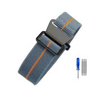 BDPRZGHGL Cinturino per orologio in nylon, cinturini 18mm 20mm 22mm Cinturini di ricambio in tessuto regolabili Cinturino a sgancio rapido per uomo e donna