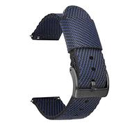 BDPRZGHGL cinturino per orologio in nylon cinturino per orologio in nylon 18mm 20mm 22mm 24mm cinturini a sgancio rapido cinturini per orologi cinturino sportivo nato /22mm/verde bianco-b