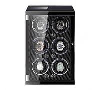 BDPRZGHGL Luxury Automatic Watches Winder for 6 Watches with Quiet Motor Watch Storage Case Fit Lady and Man Watches Display Automatic Mechanical