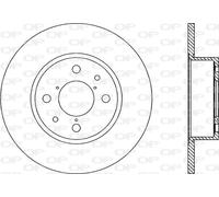 BDR1137.10 OPEN PARTS Disco freno per ALFA ROMEO,CHRYSLER,FIAT,LANCIA