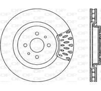 BDR1741.20 OPEN PARTS Disco freno per LANCIA