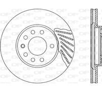 BDR1808.20 OPEN PARTS Disco freno per CHEVROLET,OPEL,VAUXHALL