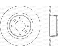 BDR1931.10 OPEN PARTS Disco freno per CITROËN