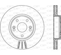 BDR1958.20 OPEN PARTS Disco freno per RENAULT