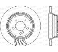 BDR1996.20 OPEN PARTS Disco freno per MERCEDES-BENZ