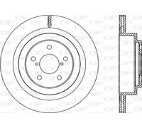 BDR2219.20 OPEN PARTS Disco freno per SUBARU