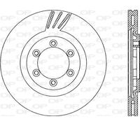 BDR2229.20 OPEN PARTS Disco freno per DAEWOO,SSANGYONG