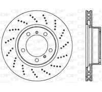 BDR2231.25 OPEN PARTS Disco freno per PORSCHE