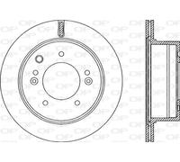 BDR2241.20 OPEN PARTS Disco freno per KIA