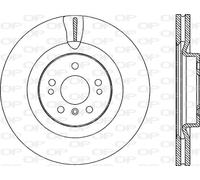 BDR2294.20 OPEN PARTS Disco freno per MERCEDES-BENZ