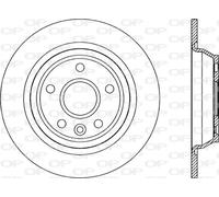 BDR2303.10 OPEN PARTS Disco freno per BMW,FORD,LAND ROVER
