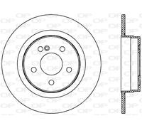 BDR2395.10 OPEN PARTS Disco freno per MERCEDES-BENZ