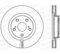 BDR2424.20 OPEN PARTS Disco freno per LEXUS,TOYOTA
