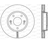 BDR2443.20 OPEN PARTS Disco freno per HYUNDAI,KIA