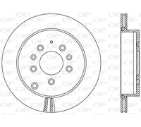 BDR2492.20 OPEN PARTS Disco freno per FORD USA,MAZDA