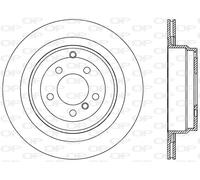 BDR2506.20 OPEN PARTS Disco freno per LAND ROVER