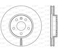 BDR2535.20 OPEN PARTS Disco freno per CHEVROLET,OPEL,VAUXHALL