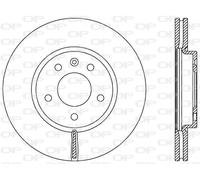 BDR2536.20 OPEN PARTS Disco freno per CHEVROLET,OPEL,VAUXHALL