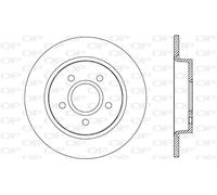 BDR2670.10 OPEN PARTS Disco freno per FORD