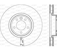 BDR2878.20 OPEN PARTS Disco freno per LAND ROVER