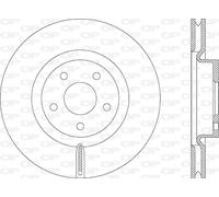 BDR2881.20 OPEN PARTS Disco freno per FORD