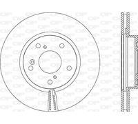 BDR2889.20 OPEN PARTS Disco freno per HONDA