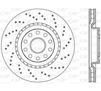 BDRS1741.25 OPEN PARTS Disco freno per LANCIA